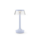 Flos Bon Jour Unplugged LED Portable Lamp - Faded Blu