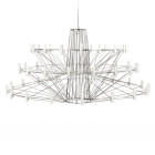 Moooi Coppelia Suspended LED Chandelier - Chrome Small