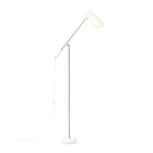 Northern Birdy Floor Lamp White/Steel