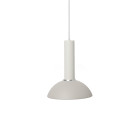 Ferm Living Collect High Socket Pendant Hoop White Grey