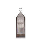 Kartell Lantern LED Portable Table Lamp Smoke