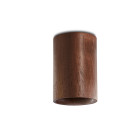 Case Downlight Cylinder Walnut