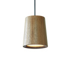 Case Solid Cone Pendant Walnut