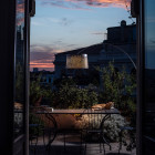 Greige Foscarini Twiggy Grid LED Floor Lamp