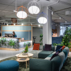 Zero Hoop LED Pendant Lifestyle Lobby