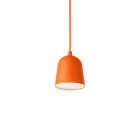 Zero Convex Pendant Light Small Orange