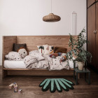 Ferm Living Braided Disc Pendant in Sitting Room