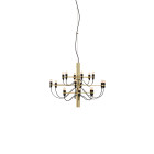 Flos 2097/18 Chandelier - Brass / Clear Bulbs