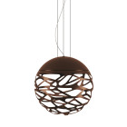 Lodes Kelly Sphere Pendant Medium Coppery Bronze