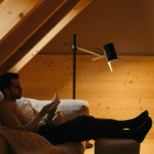 Marset Scantling P73 Floor Lamp Lifestyle Nook
