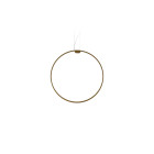 Panzeri Zero Round Vertical LED Pendant 50 Bronze
