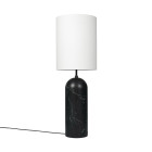 Gubi Gravity XL Floor Lamp Black Marble White High