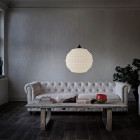 Le Klint Caleo 3 Pendant above sofa