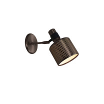 Bert Frank Riddle Single Wall Light Dark Bronze