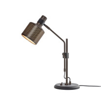 Bert Frank Riddle Single Table Lamp Dark Bronze