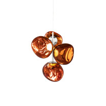 Tom Dixon Melt Mini LED Chandelier Copper