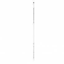 Karman Leda LED Hanging Floor Lamp Matt Bronze