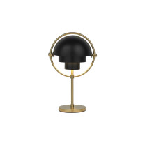 Gubi Multi-Lite Portable Lamp Black Brass