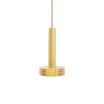 Zero Sprinkle Pendant Light Ochre Yellow