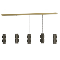 CTO Lighting Ring Long Cluster Suspension - Bronze