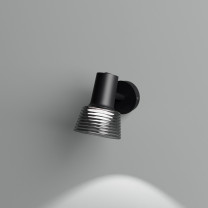 Zero Compose Wall Light In Situ Grey Background