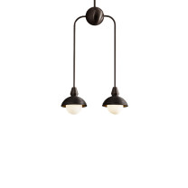 Bert Frank Eos Pendant Drop 2 Short Dark Bronze