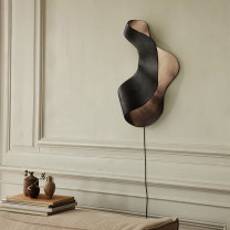 Ferm Living Oyster Wall Light in Living Room