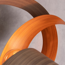 Tom Raffield Verso Floor Lamp Closeup