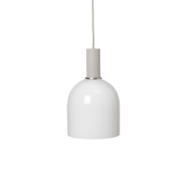 Ferm Living Collect Opal Pendant Bell Grey Low
