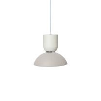 Ferm Living Collect Bell Socket Pendant Hoop White Grey