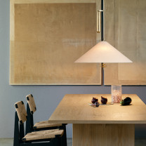 Gubi 1967 Height Adjustable Pendant Lifestyle Dining Table