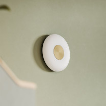 Northern Glint Glass LED Wall Light Lifestyle In Situ