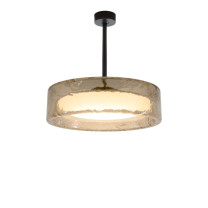 Marset Ringo LED Ceiling Light Fixed Stem 70 Smoked 40