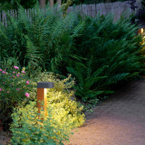 Silver BEGA 84499 LED Outdoor Bollard
