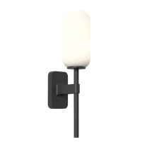 Astro Tacoma Single Reed Wall Light Matt Black Reed White