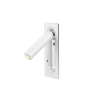 Marset Ledtube RSC LED Wall Light Matt White