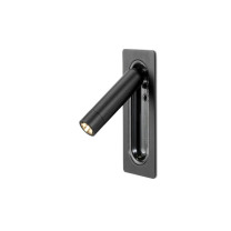 Marset Ledtube RSC LED Wall Light Matt Black