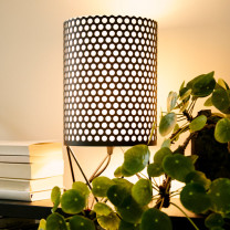 Gubi Pedrera ABC Table Lamp Lifestyle Side Table