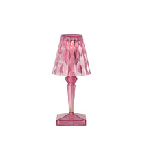 Kartell Battery LED Portable Light Pastel Pink