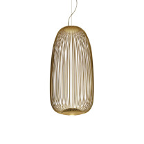 Foscarini Spokes 1 LED Pendant - Gold