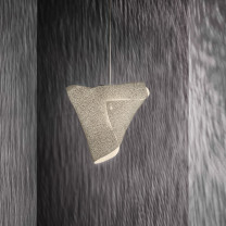 a-emotional light Ballet Releve Pendant on black background