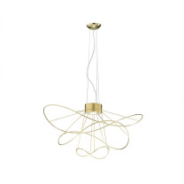 Axolight Hoops LED Suspension Gold 3