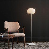 Fontana Arte Bianca Floor Lamp Lifestyle Study