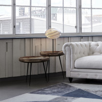 Le Klint Swirl Table Lamp in Living Room