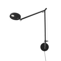 Artemide Demetra LED Wall Light with Movement Detector in anthracite