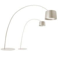 Foscarini Twice as LED Twiggy Floor Lamp - Greige