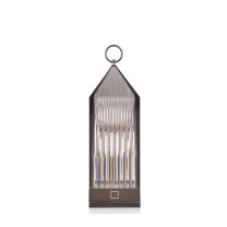Kartell Lantern LED Portable Table Lamp Smoke