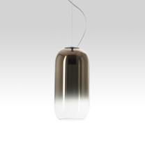 Artemide Gople Suspension Light Black/Bronze