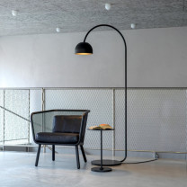 Zero Bob LED Floor Lamp Lifestyle Stairwell