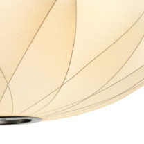 HAY Nelson Saucer Crisscross Bubble Pendant Details - On